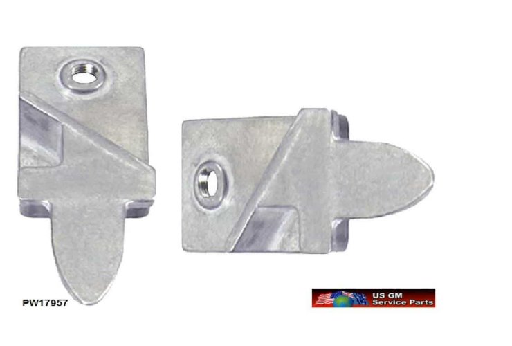 Glass Stop Limiters: 68-9 Camaro Firebird (pr)
