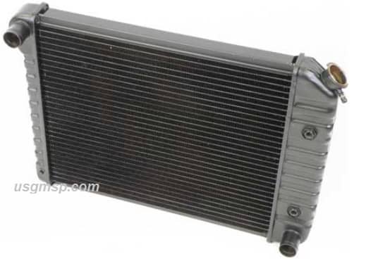 Radiator: Camaro 72-79 305 350 V8 Std COPPER 3 core 2 Narrow