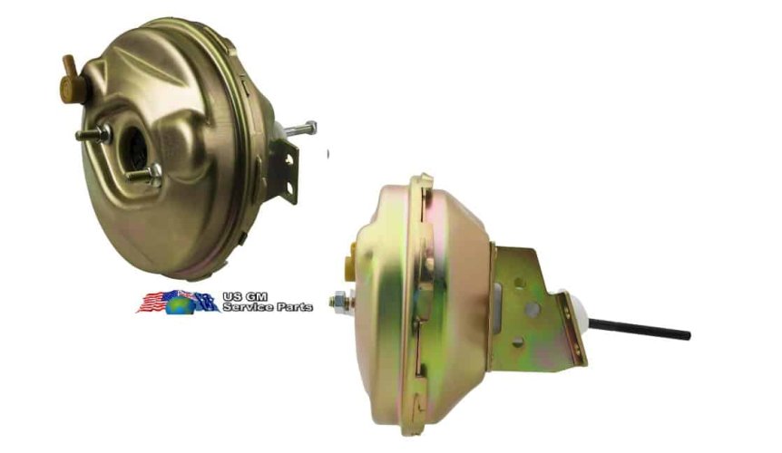Brake Booster: 9 inch - 64-76 F & A body - Single  W/ brackets