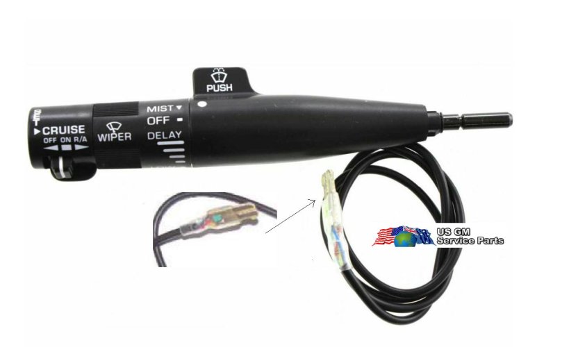 Turn Signal Lever w/cruise 84-92 F (repro)