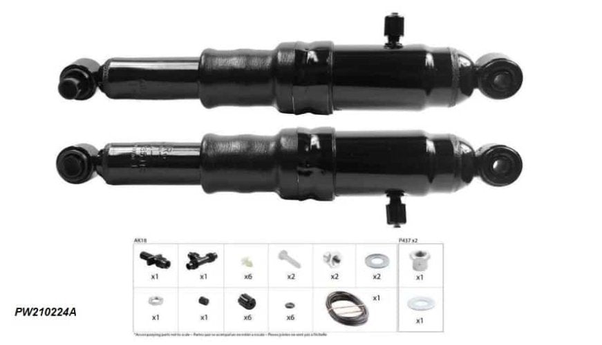 Shock Set: Air Rears - Full Size 59-64 & A body