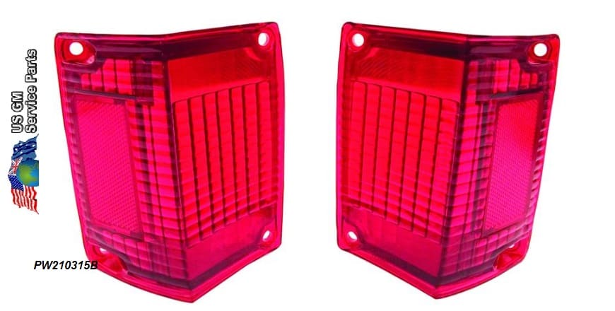 70-72 El Camino Brake lamp lens set