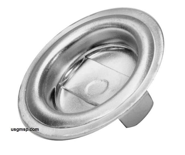 Plug Floor Pan: ROUND Metal 23mm 70-81F (ea)