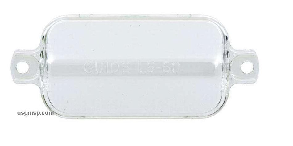 61-64 Full Size: License plate lamp LENS