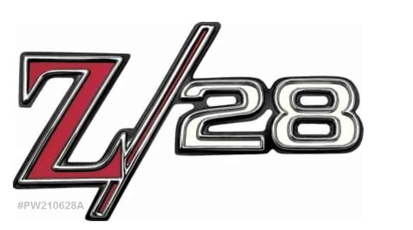 Grille Emblem: Camaro 69 "Z/28"