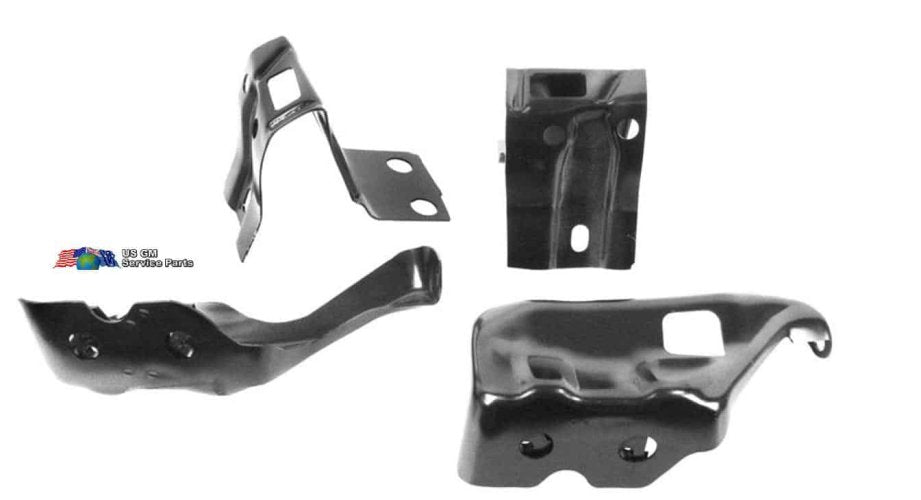 Bumper Bracket Set: 71-72 Chevelle (Rear)