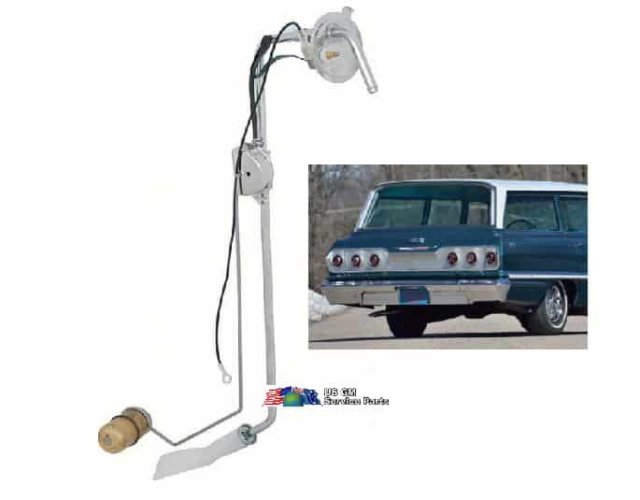 Fuel Tank Sender: 61-64 - 5/16" Impala/ Belair WAGON