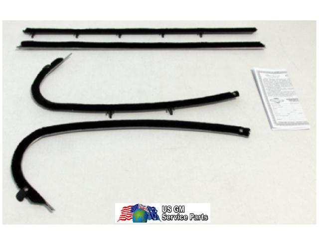 Window Felt Kit: 68 GTO+ CoupeAuthentic /Original Style (4)