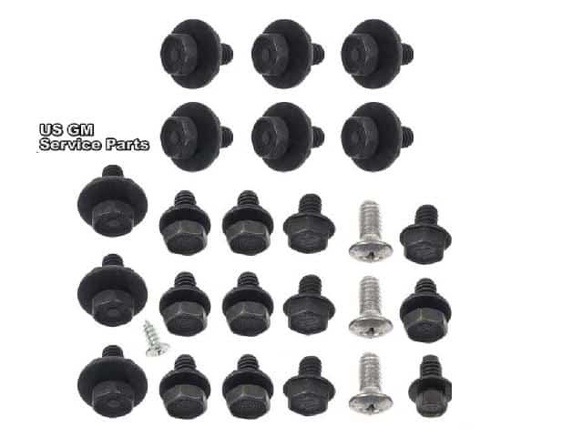 Inner Door Hardware Mounting Kit: 70-81F (ea)