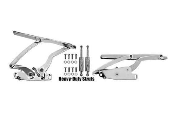 Hood Hinge Set: Billet 70-81 Firebird TA Camaro