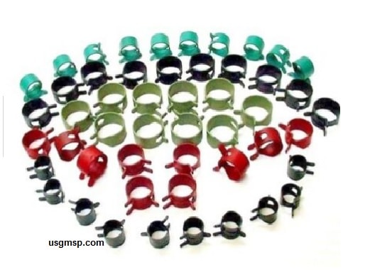 Fuel & Vacuum Hose Clip Kit: 50 pack variety Kit