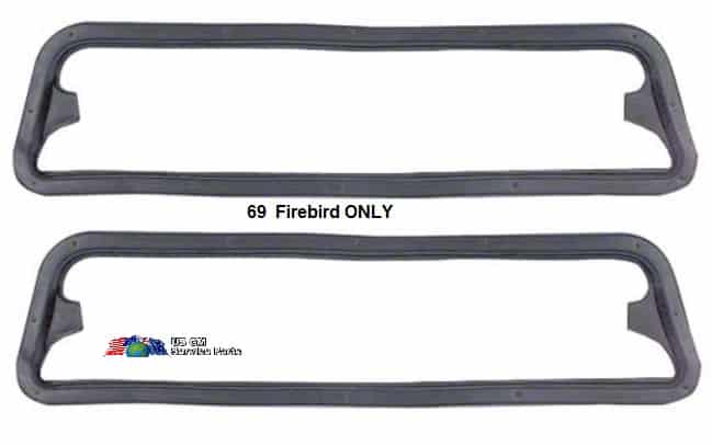 69 Firebird Tail light Gaskets (pr)