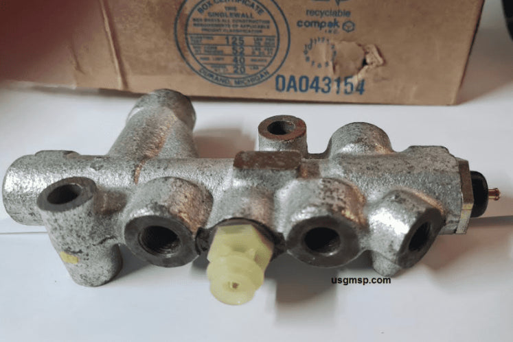 Proportioning Valve: 84-85 F GM Disc Drum (GM NOS Design)