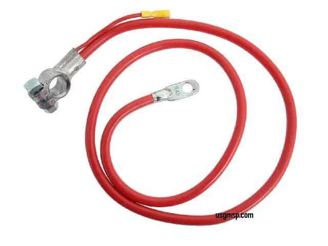 Cable battery: Positive 1.6m round post