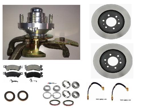 Disc brake conversion: 67-68 Pontiac US full size front to DISC (14" rims )