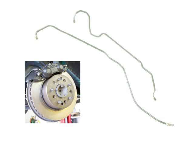 Brake Pipe: Rear across diff 69 Calipers Camaro JL8 DISC