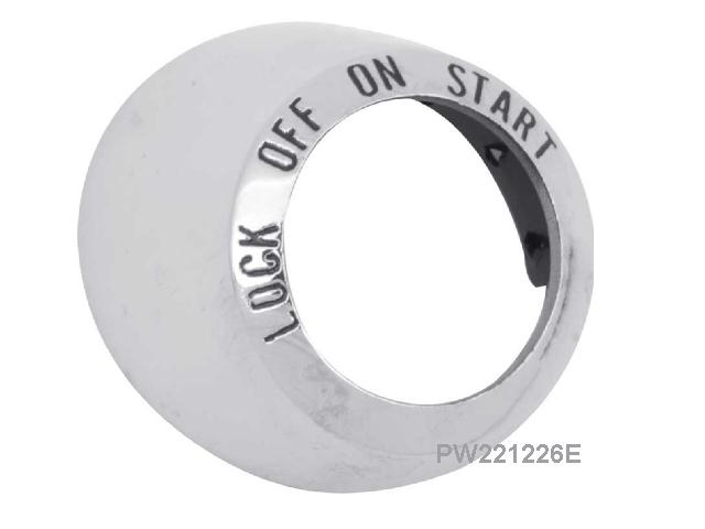Ignition Switch Bezel: 57 Chev full size