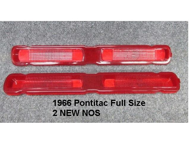 Lens Brake Pontiac 66 PR (full size) USA made  (USA & Aust cars)