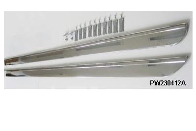 Rocker Panel MOLDING Kit: 57 Chev full size * NOTE # 1