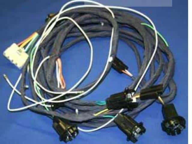 Wiring Loom: 67 Firebird Tail Lamp - Convertible or COUPE