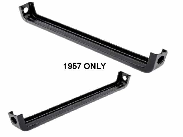 57 Chevrolet Bumper Bracket: Front OUTER Bracket (ea)