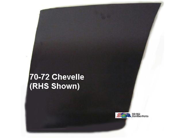 Patch Panel: Chevelle 70-72 Lower front fender (ea)