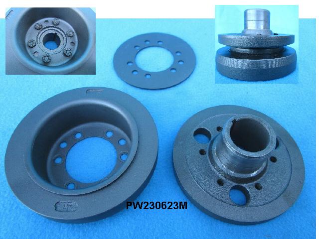Harmonic Balancer: Pontiac 62-67 GM SET V8 (reco)