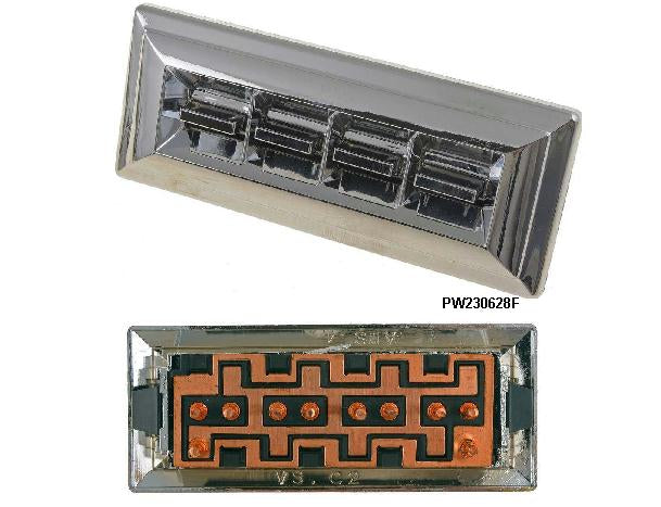 Window Switch: 4 gang 60-2000's Aftermarket - 9 pin