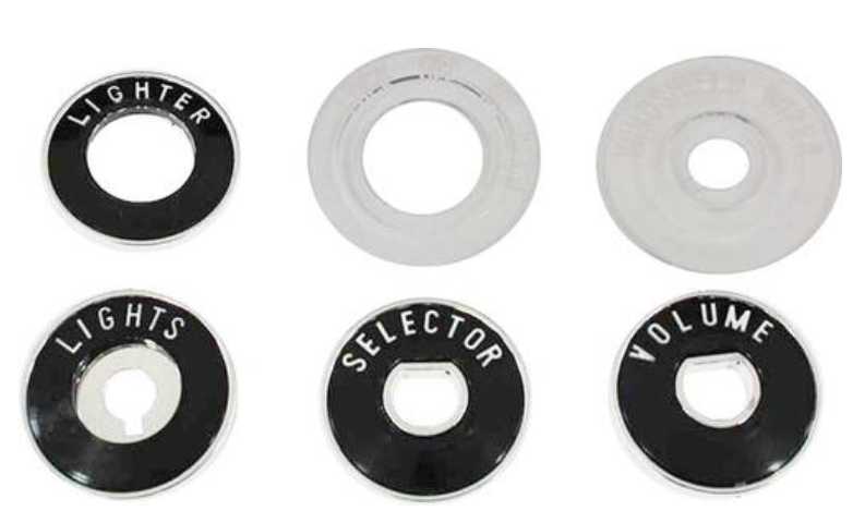 Dash Bezel Kit: 1955-56 Chev  150/210 series (6)