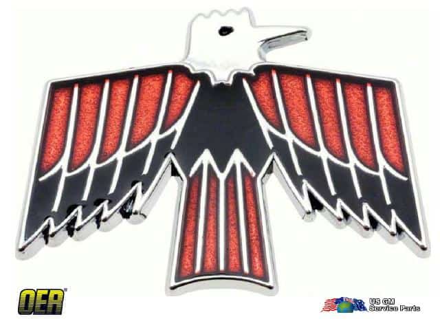 68-69 Firebird DELUXE door panel emblem BIRD (ea)