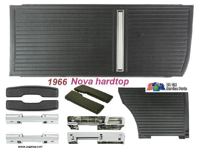 Door & 1/4 Trims: 66 Nova - CHOOSE