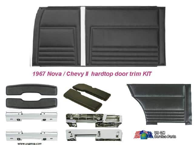 Door & 1/4 Trims: 67 Nova - CHOOSE