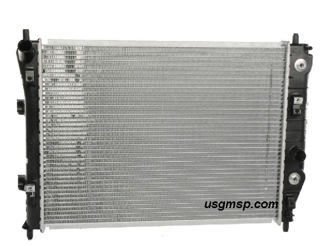 Radiator: Corvette 2005-2013 Manual 6 speed (GM) 7 LtrG