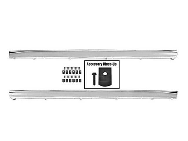Rocker Panel Molding Set: 66-67 NOVA / Chevy II set Std