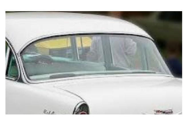 Window Seal: 56-57 Chev Bel Air REAR - All 2 & 4 door Sedans