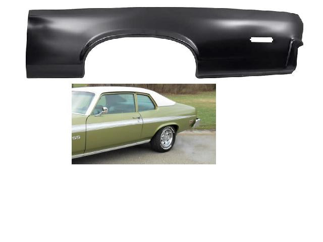 Panel 1/4 NOVA 73-74 Lower full side LH
