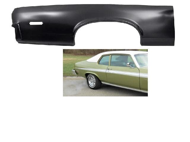 Panel 1/4 NOVA 73-74 Lower full side RH