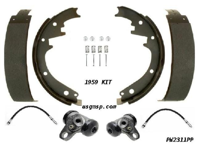 59 El Camino Front Brake Rebuild Kit
