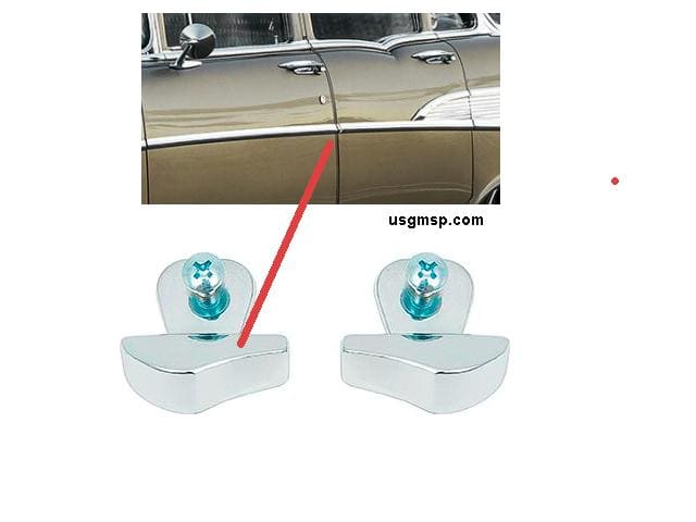 57 Chev SEDAN side gap Filler MOLD (PR)