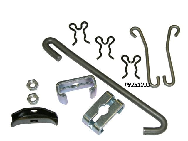 Cable Handbrake: Parts Pack 68-72 A Body Chevelle / GTO - 11pc