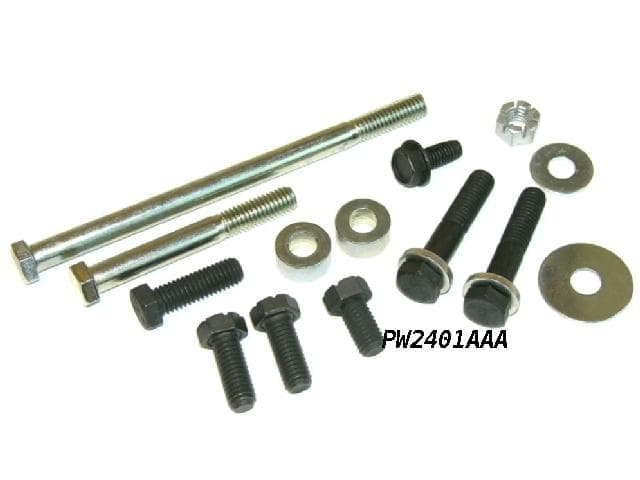 Power Steering Pump Mount Kit: 66-70 GTO LeMans (16pc)