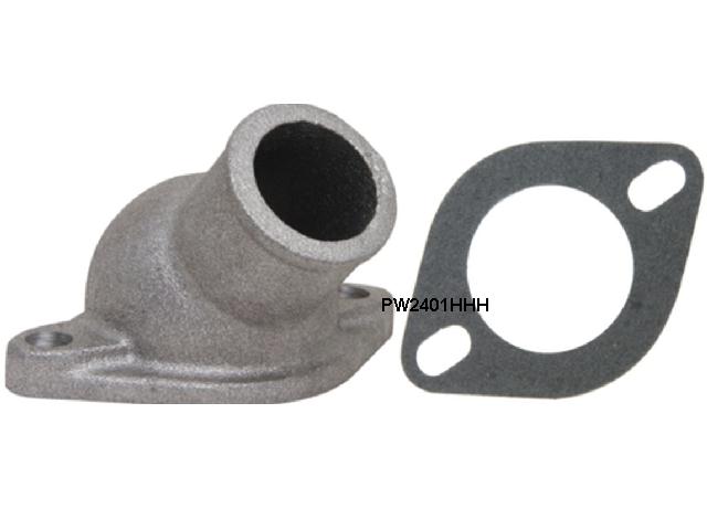 Water Neck; 55-65 GM Various 45 Degree forward w/ Gasket