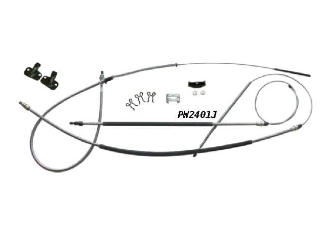 Cable kit: Handbrake 79-81 Firebird TA (4 x Disc)