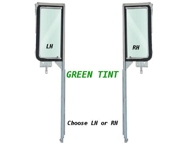 55-57 Chev: Vent window assemblies - GREEN GLASS (ea)