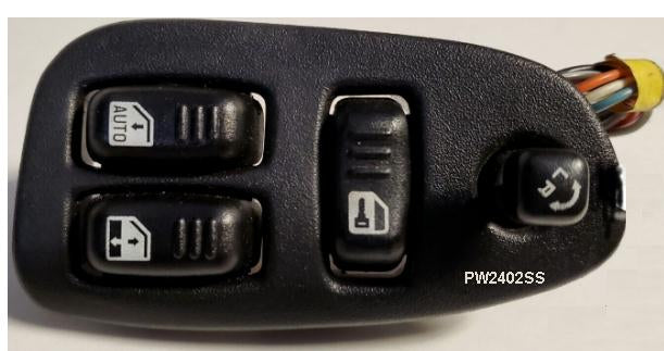 93-02 Camaro Z28 SS Black Window Door Lock Mirror Switch Bezel