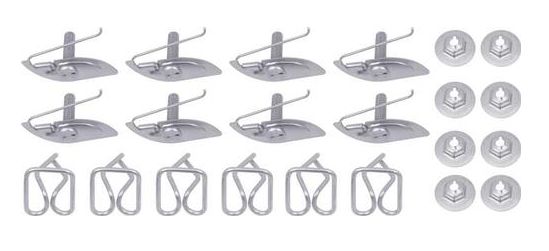 Mold Clip Kit: 57 Chev Fender Molding - Does Both Sides.