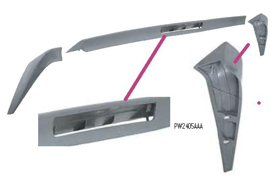 Spoiler: Camaro 82-92 REAR w/ Drive Lamp hole