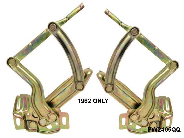 Hood Hinge: 1962 Chev / Paris. (pr)