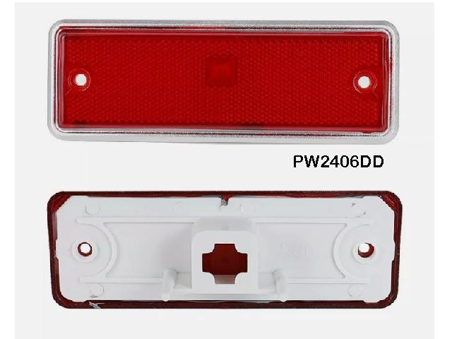 El Camino Caballero 82-87: Side Marker Lamps RED - REAR - PAIR