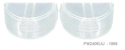 55 Chev Reverse Light Lens (PR)